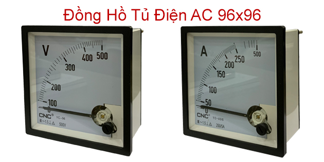 Đồng Hồ Tủ Điện AC 96x96