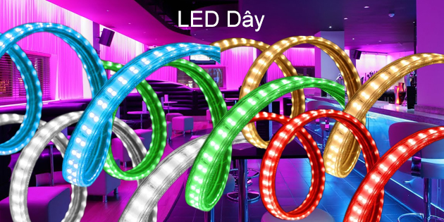 Đèn LED dây các loại