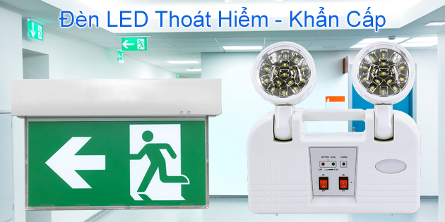 Đèn LED thoát hiểm - Khẩn cấp