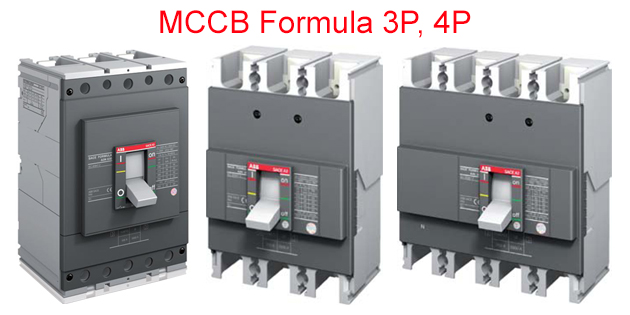 MCCB Formula 3P, 4P