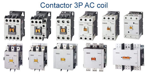 Contactor 3P AC coil