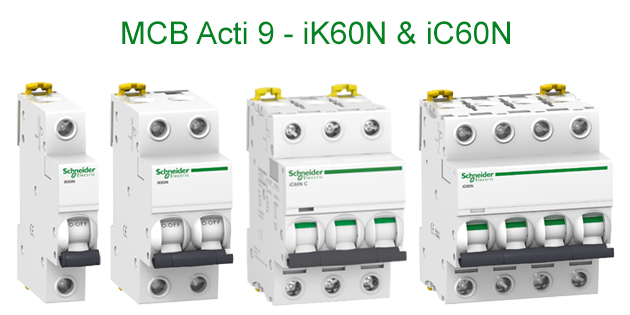MCB Acti 9 - iK60N & iC60N
