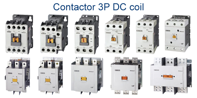 Contactor 3P DC coil