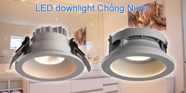 Đèn LED downlight chống nước