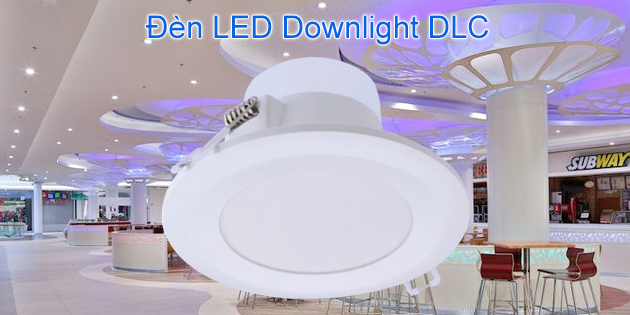 Đèn LED downlight tròn âm DLC