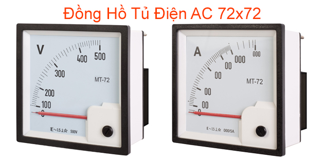 Đồng hồ tủ điện AC 72x72