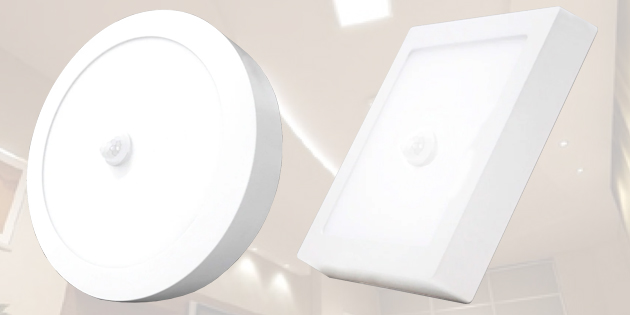 Đèn Panel ốp trần nổi cảm biến