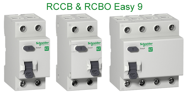 RCCB & RCBO Easy 9