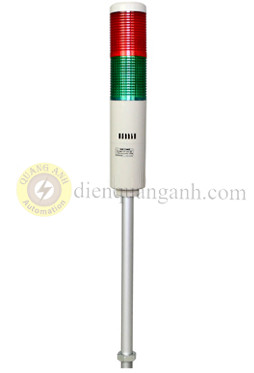 HY-TWBN-220-2 - Đèn tín hiệu sáng nhấp nháy, có còi, 2 tầng, 220VAC