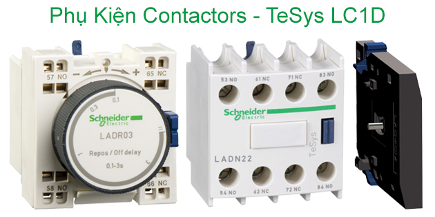 Phụ kiện contactors TeSys LC1D