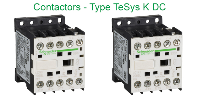 Contactors - Type TeSys K DC