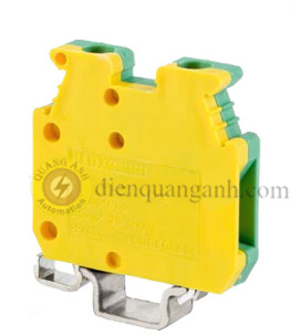 FBK3/E-Z-PE - Domino tép nối đất FBK3/E-Z-PE bắt vít, gắn thanh rail 15mm