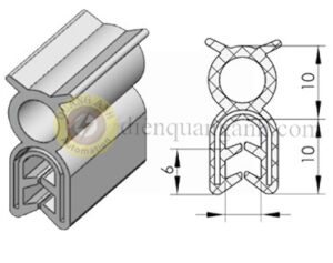 MFT-001 - Gioăng tủ điện MFT-001, 50m/cuộn