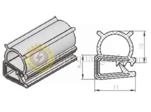 MFT-002 - Gioăng tủ điện MFT-002, 50m/cuộn