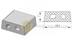 MFT-054 - Gioăng tủ điện MFT-054, 50m/cuộn