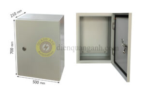 VT7521 - Vỏ tủ điện H700 x W500 x D210 x 1.2mm