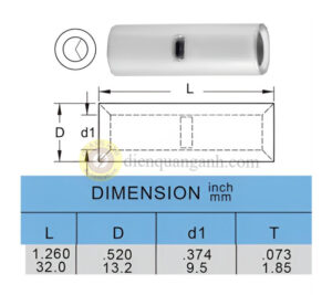 BNT38 - Cosse nối 38