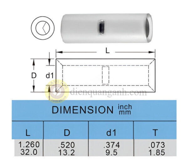 BNT38 - Cosse nối 38