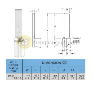 DBNB1-11 - Cosse pin dẹp trần 1-11