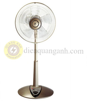 F-307KHS - Quạt đứng màu bạc Ø300mm 66~85cm remote