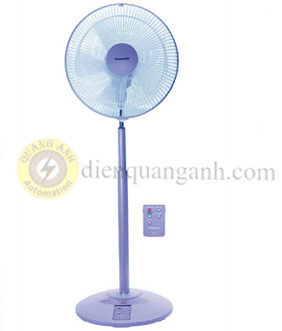 F-308NHB - Quạt đứng màu xanh Ø300mm 91~105cm remote