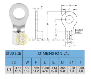 RNB14-10 - Cosse vòng trần 14-10