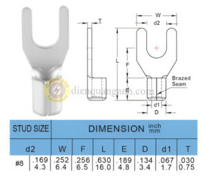 SNBS1-4 - Cosse chỉa trần 1-4