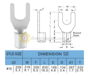 SNBS1-5 - Cosse chỉa trần 1-5