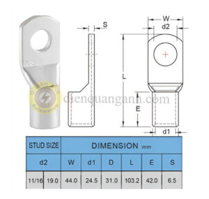 TL300-18 - Đầu cosse đồng 300-18