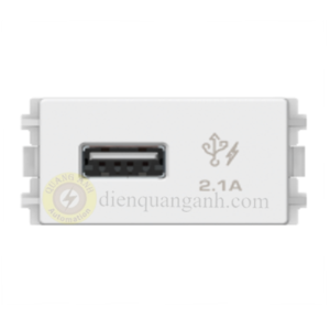 8431USB_WE - 1 cổng sạc USB 2.1A size 1M