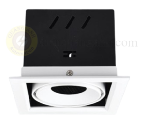 DLS-120T - Đèn LED downlight mặt vuông 20W ánh sáng trắng