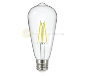FLM-6/ST64SC - Bóng đèn LED filament smart Wifi 16W E27, Ø64x140mm