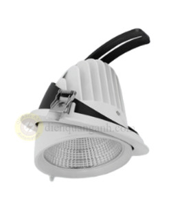 DLA-50V - Đèn LED pha downlight điều chỉnh góc chiếu 50W ánh sáng vàng