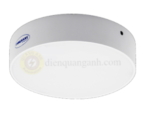 PSDQQ300L48 - Đèn Downlight tròn gắn nổi tràn viền, 300x40mm, 48W