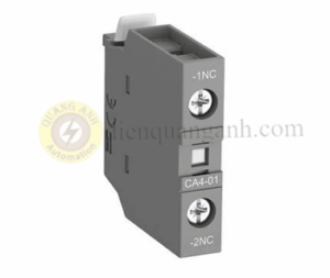 1SBN010110T1001 - Tiếp điểm phụ CA4-01-T 1NC dùng gắn mặt trước contactor AF09-AF96