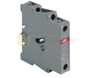 1SBN030110R1000 - Liên động cơ điện VE5-1 2NC dùng lắp nằm ngang bên trái/phải contactor AX09~AX40