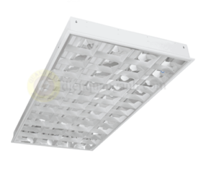 PSFD436L72 - Máng đèn LED tán quang gắn nổi 4x20W