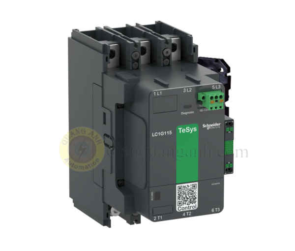 Trang chủ Thiết Bị Điều Khiển, Tự Động Hóa Schneider Contactors - TeSys Giga 100-250V AC/DC LC1G225KUEN - Contactor 3P, 225A (AC-3), 330A (AC-1), cuộn dây điều khiển 100-250V AC/DC