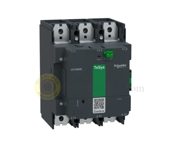 LC1G800KUEN - Contactor 3P, 800A (AC-3), 1050A (AC-1), cuộn dây điều khiển 100-250V AC/DC