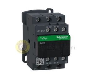 LC1D12N7 - Contactor 3P, cuộn dây điều khiển 415VAC, 50/60Hz, 12A, 1NO+1NC