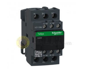 LC1D38BD - Contactor 3P, cuộn dây điều khiển 24VDC, 38A, 1NO+1NC