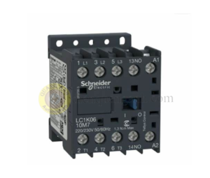 LC1K1201E7 - Contactor 3P loại K, điện áp điều khiển 48VAC, 50/60Hz, 12A, 1 NC