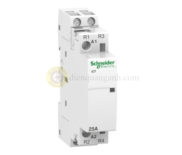 A9C20736 - Contactor iCT 2P, coil voltage 230/240VAC, 25A 2NC