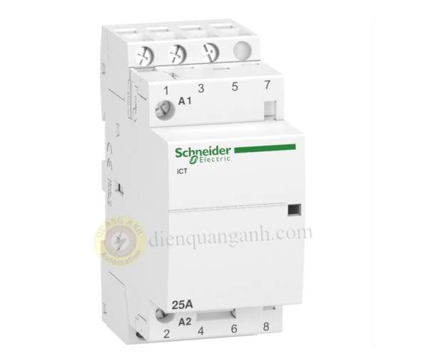 A9C20833 - Contactor iCT 3P, coil voltage 230/240VAC, 25A 3NO