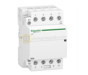 A9C20844 - Contactor iCT 4P, coil voltage 230/240VAC, 40A 4NO