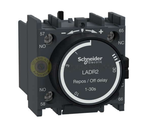 LADR2 - Timer Off-delay cho contactor LC1D, 0.1~30s