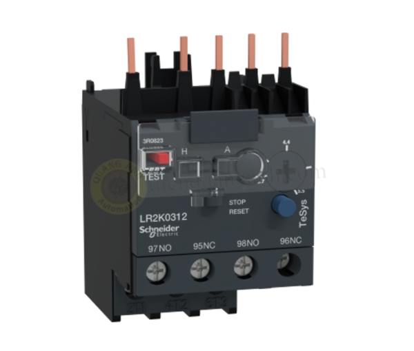 LR2K0312 - Relay nhiệt cho khởi động từ loại K, 3.70~5.50A