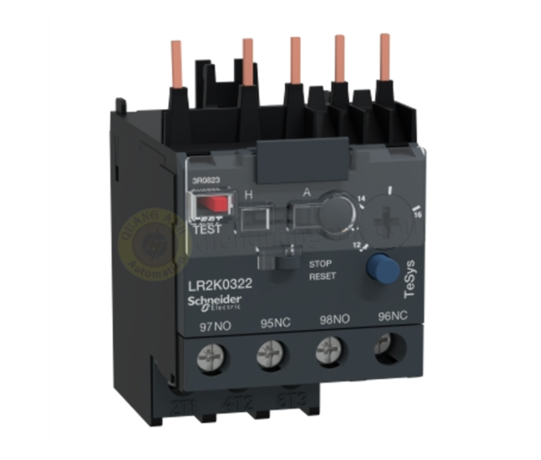 LR2K0322 - Relay nhiệt cho khởi động từ loại K, 12~16A