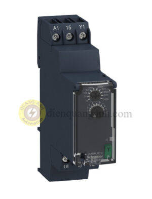 RE22R1AMR - Relay thời gian Delay ON, 1 C/O, 24~240V AC/DC, 1s~300h