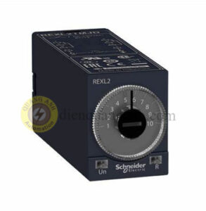 REXL2TMP7 - On-delay timing relay - 0.1 s..100 h - 230 V AC - 2 OC